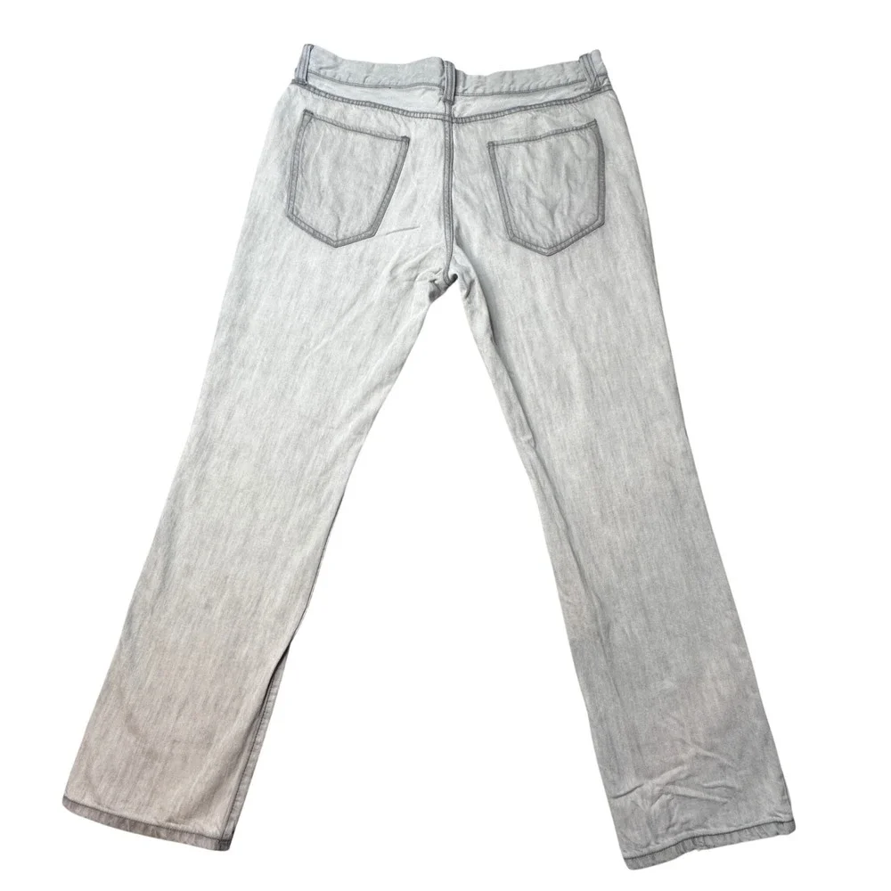 American Rag Jeans Mens 36x32 (38x31) Gray Straight Leg Cotton Denim Pants‎